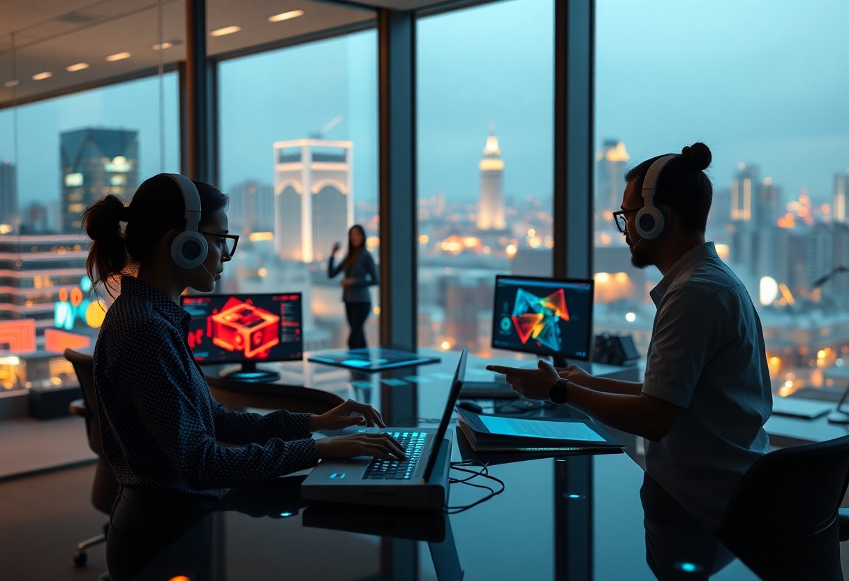 AI design success stories from leading firms showing improved productivity and client satisfaction with AI technology