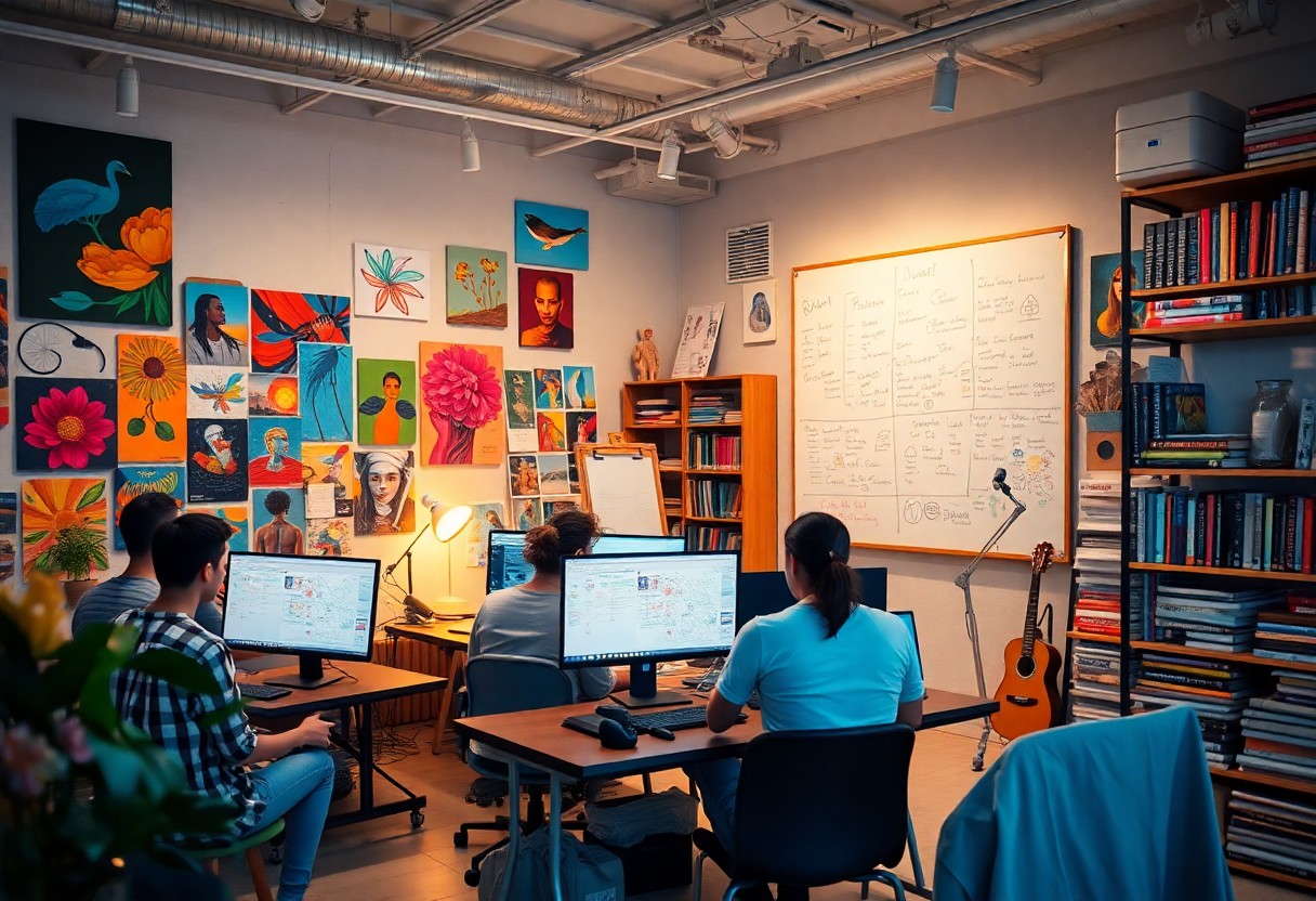 Grow supportive creative communities digital artists collaboration creativity connection environment valued inspired