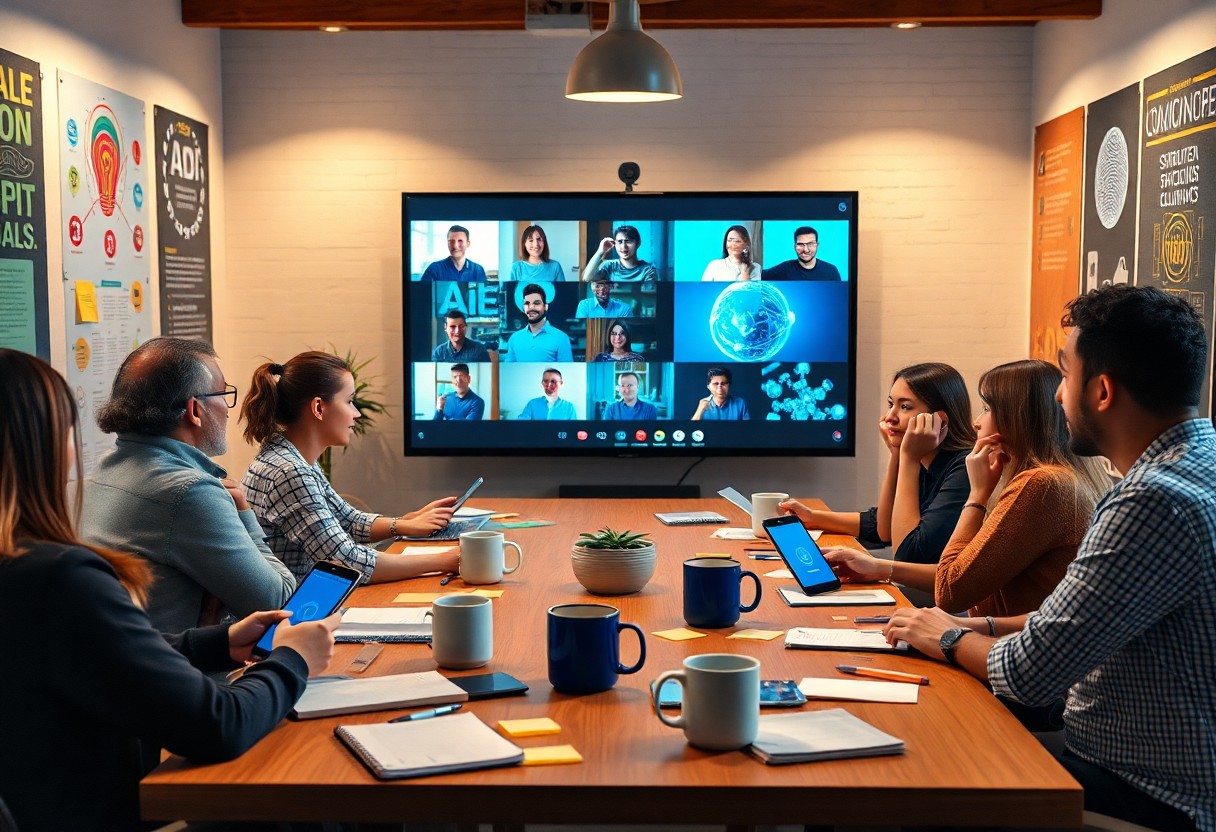 Encouraging collaboration in creative AI projects through team strategies and leveraging diverse skills within community members