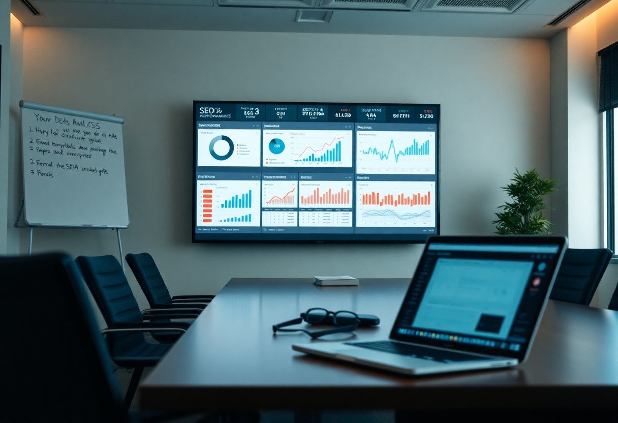 Monitoring and analyzing SEO performance using tracking tools analyzing competitor strategies and adjusting approach based on data